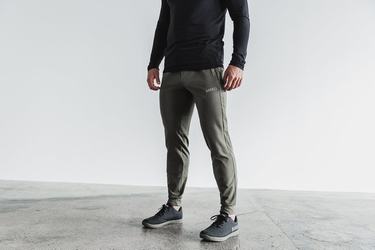 Nobull Men's Joggers Green | Australia (UV6024)